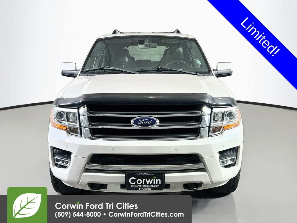 Used 2017 White Platinum Clearcoat Metallic Ford Limited image 4