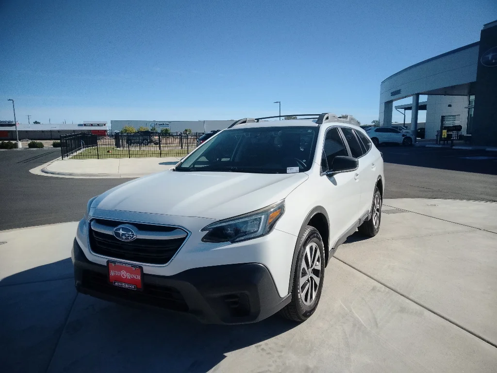 Used 2020 Crystal White Pearl Subaru Base image 8