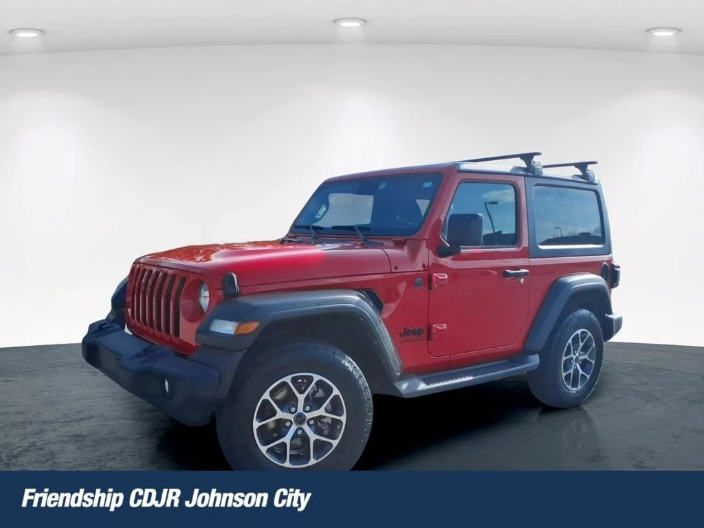 Used 2024 Red Jeep Sport S image 1