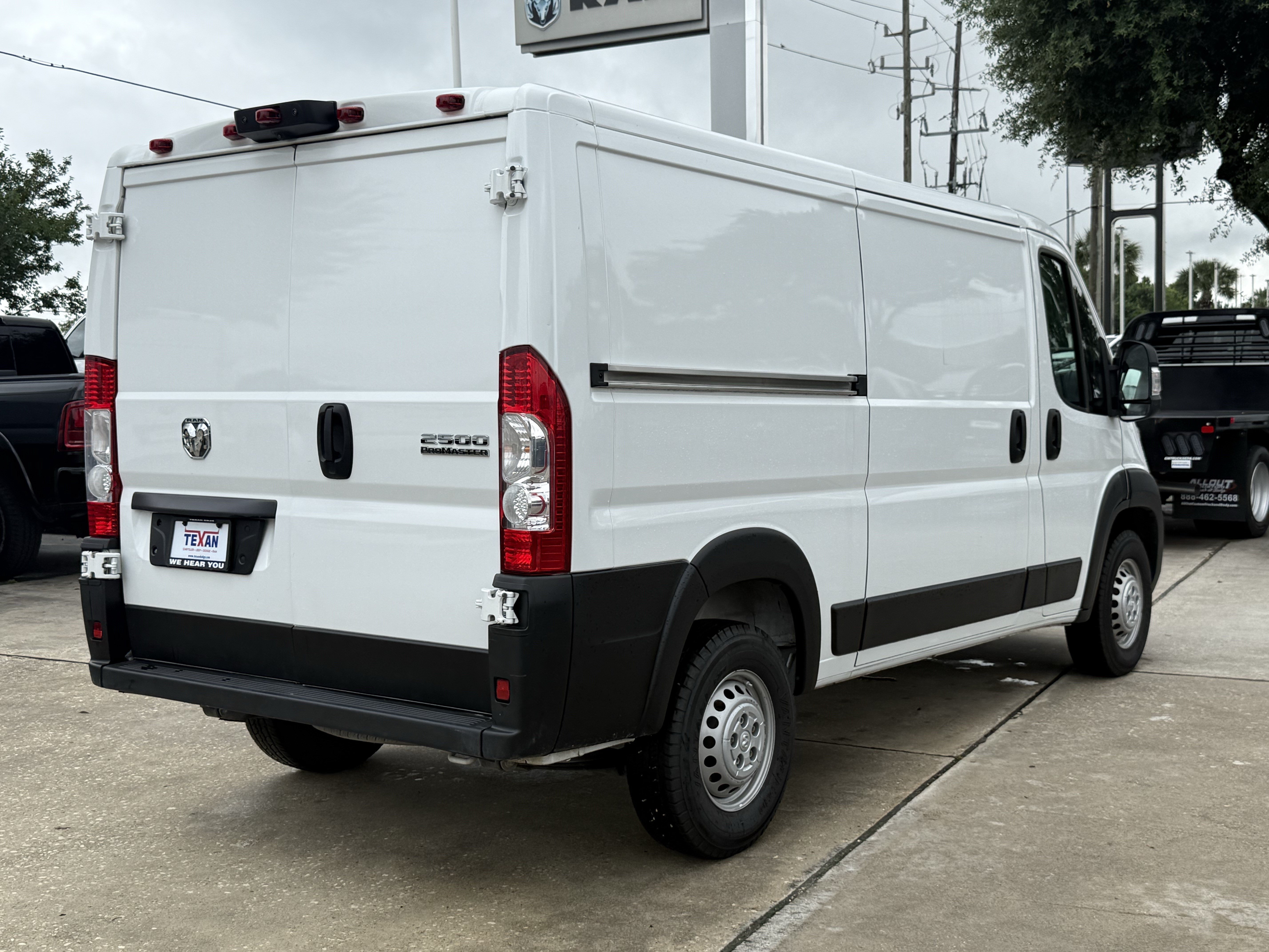 Used 2025 Bright White Clearcoat Ram Tradesman image 4