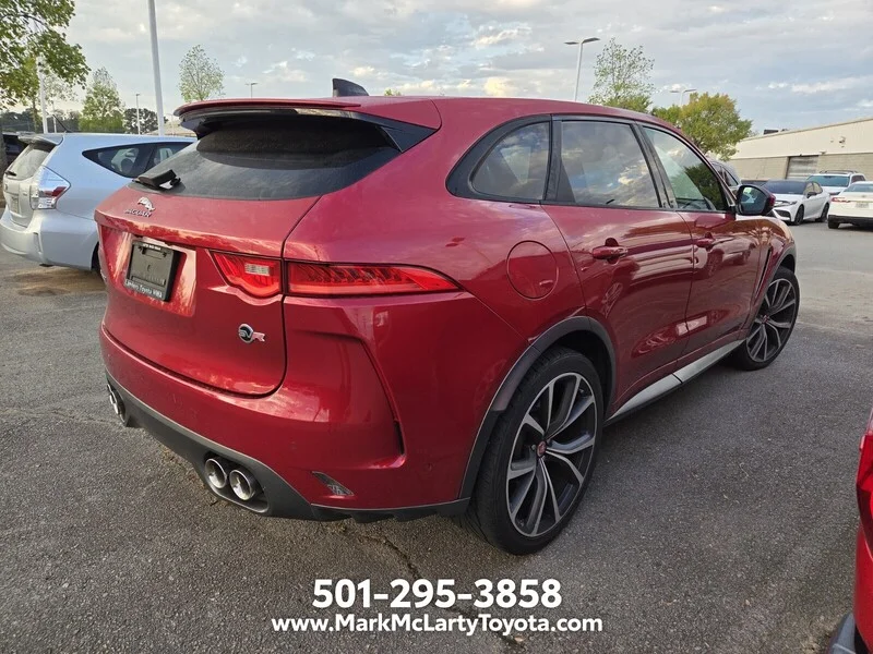 Used 2020 Firenze Red Metallic JAGUAR SVR image 4