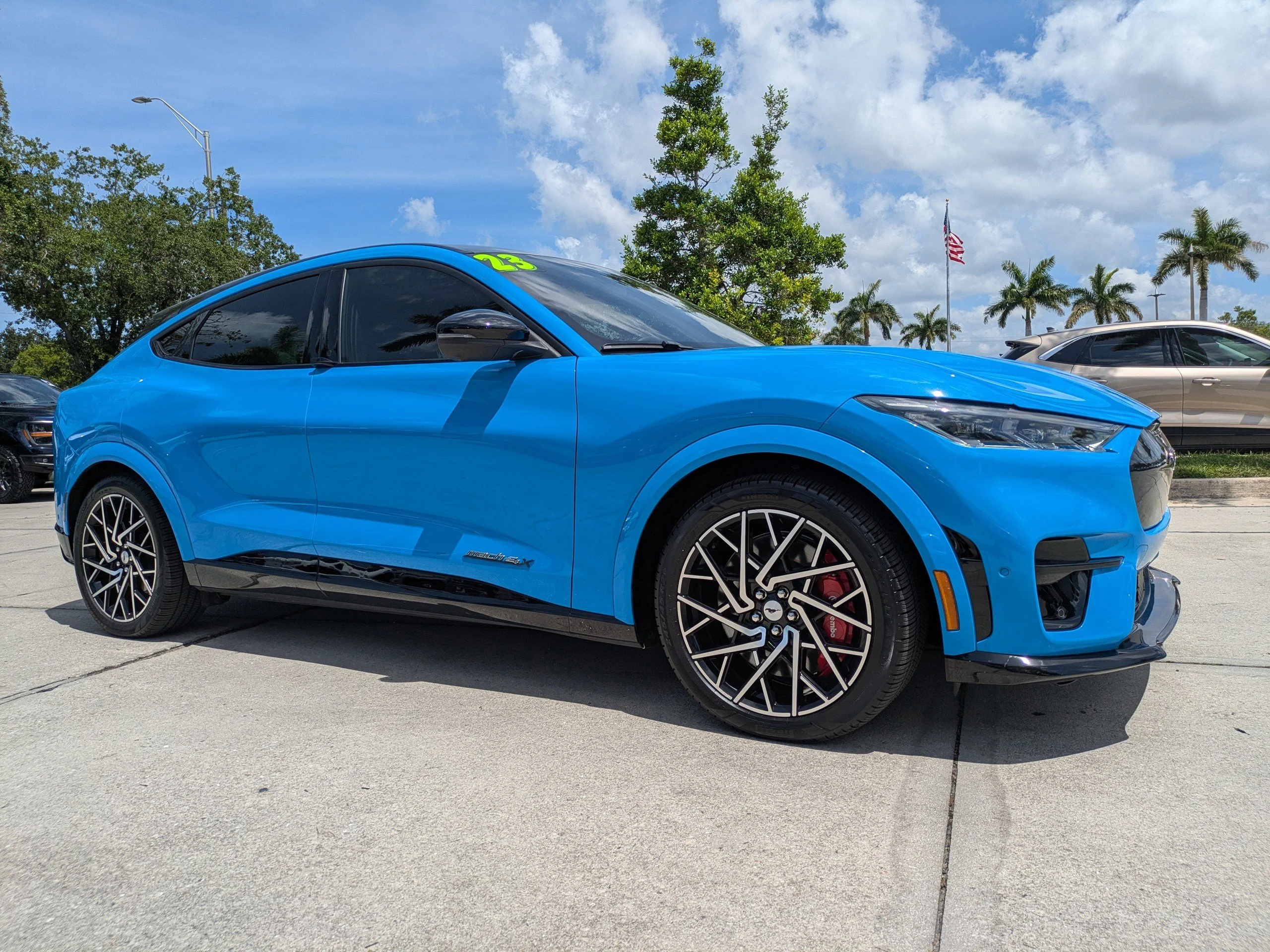 Used 2023 Ford Mustang Mach-E GT AWD with VIN 3FMTK4SX1PMA52863 for sale in Naples, FL