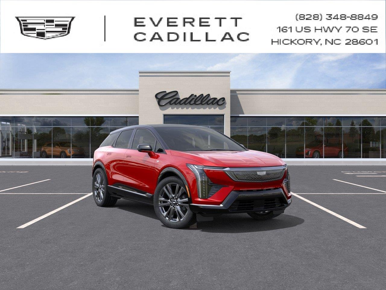 Radiant Red Tintcoat 2027 Cadillac OPTIQ SUV / Crossover All-Wheel Drive 