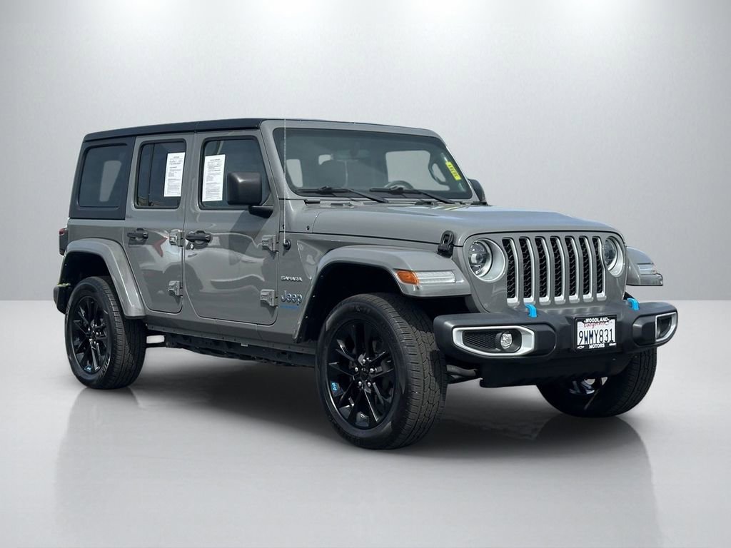 Used 2023 Grey Jeep Sahara image 1