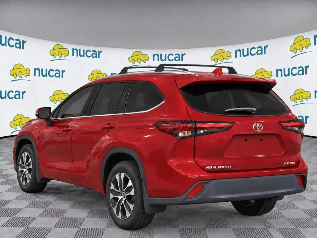 Certified Used 2022 Red Toyota XLE image 3
