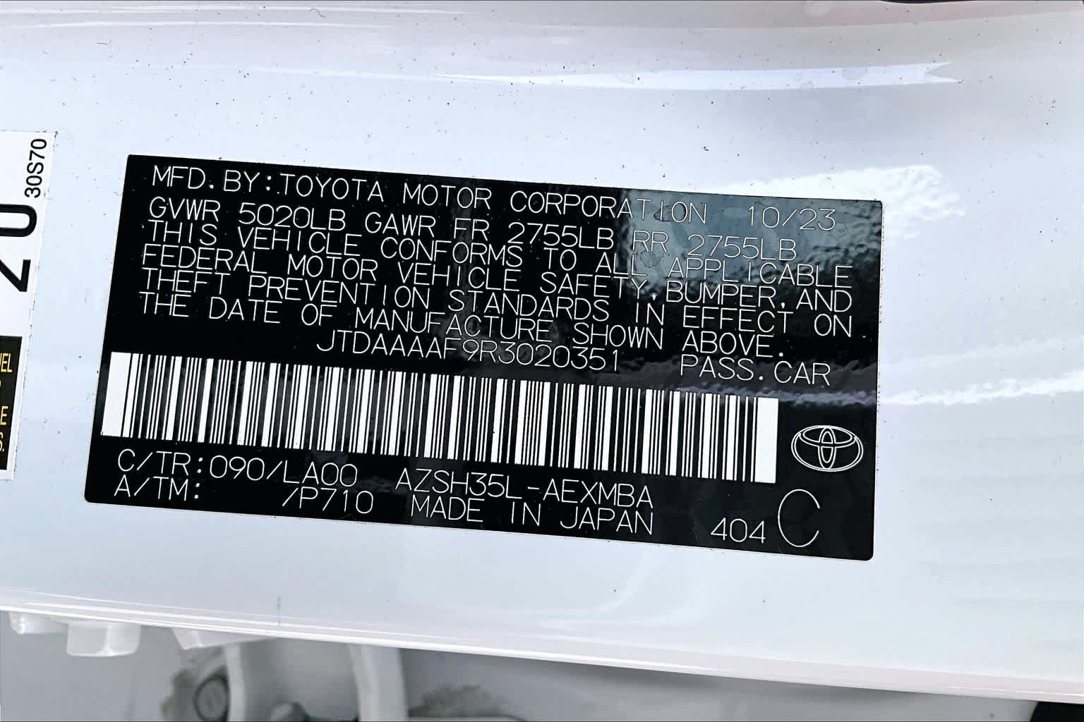 Certified Used 2024 Oxygen White Toyota Limited image 35