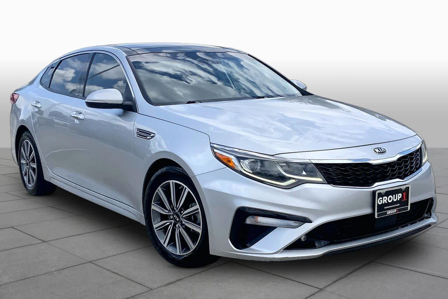 Used 2020 Sparkling Silver Kia EX Premium image 3