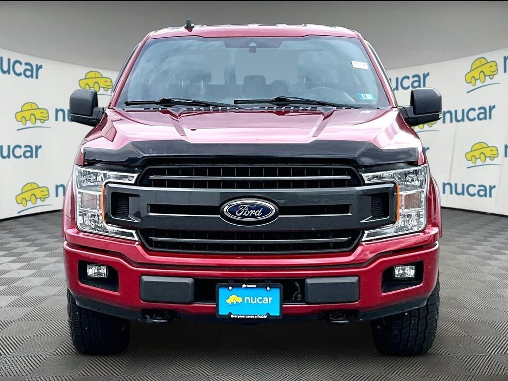 Used 2020 Rapid Red Metallic Tinted Clearcoat Ford XLT image 2
