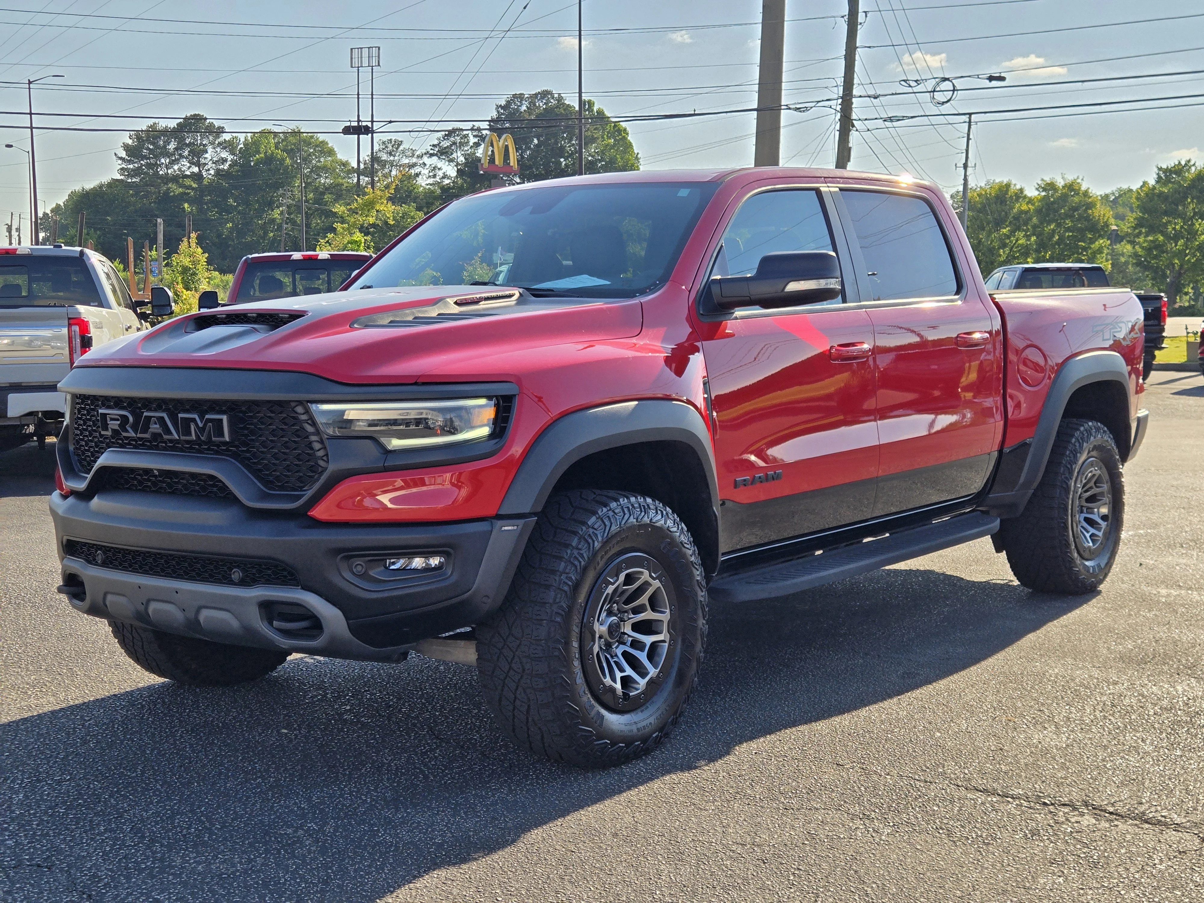 Used 2022 Flame Red Clearcoat Ram TRX image 2