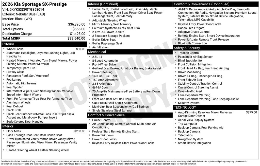 2026 Kia Sportage SX Prestige - Photo 28