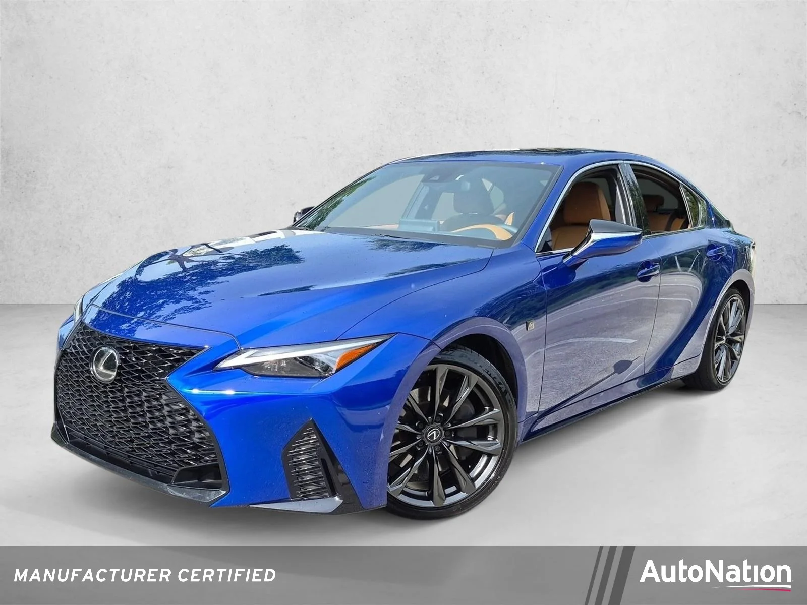 Certified Used 2025 Ultrasonic Blue 2.0 Lexus IS 350 F SPORT Design image 1