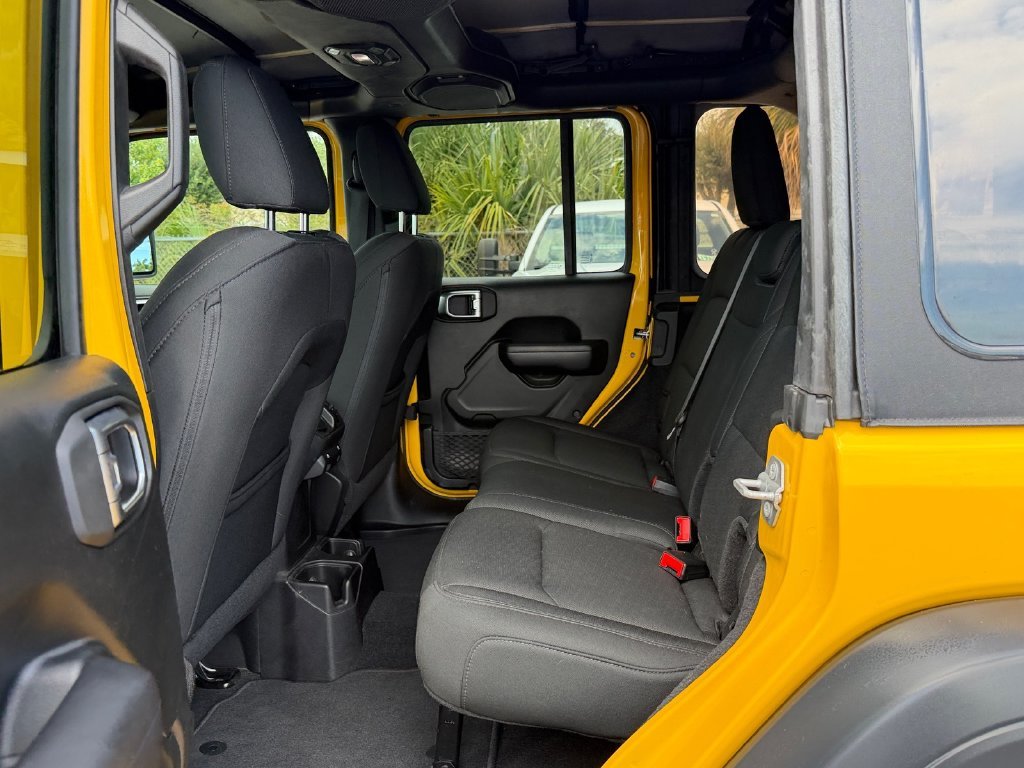 Used 2018 Yellow Jeep Unlimited Sport S image 11