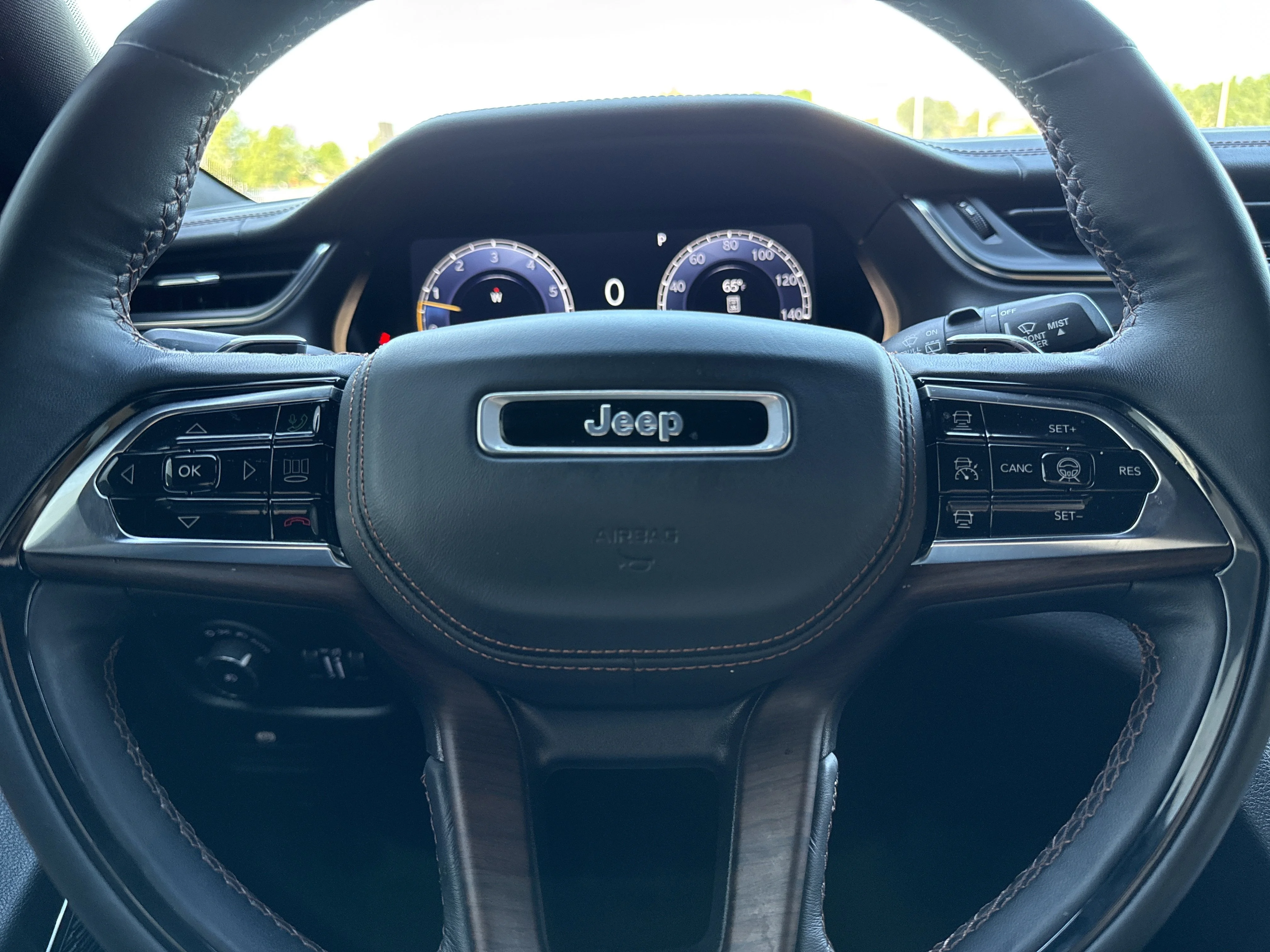 Used 2023 Bright White Clearcoat Jeep Summit 4WD image 24