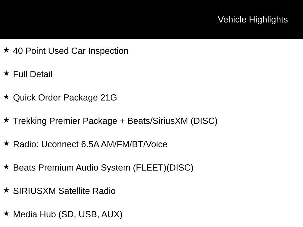 Used 2014 Nero Noctis Black FIAT Trekking image 3