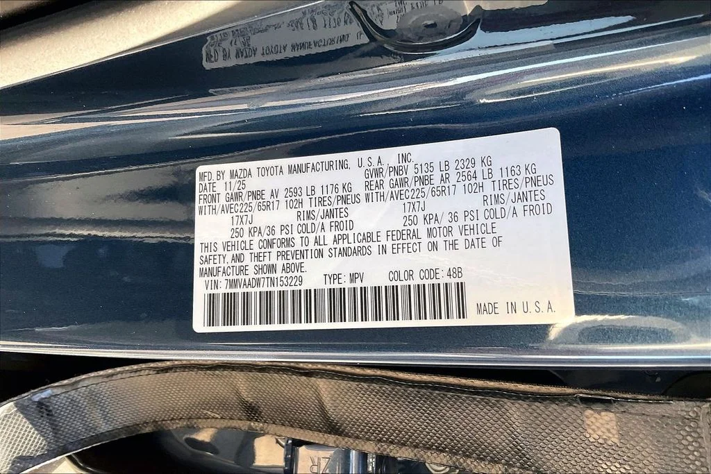 New 2026 Ingot Blue Metallic Mazda Premium AWD image 14