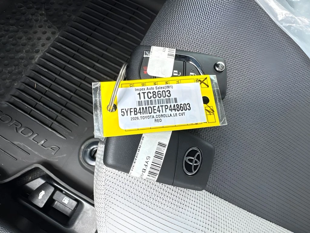 Used 2026 Red Toyota LE image 26