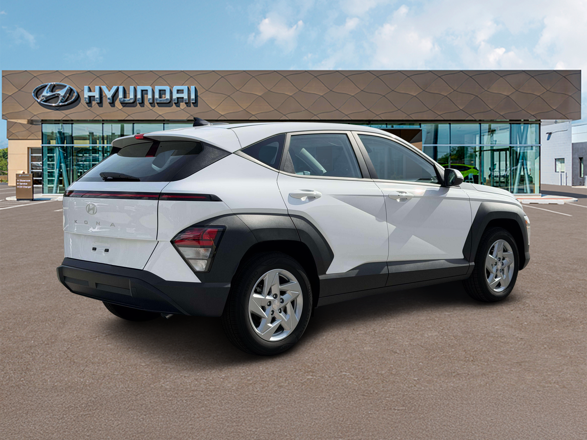 New 2027 Atlas White Hyundai SE FWD image 8
