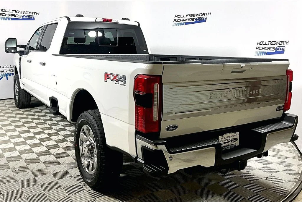New 2026 Star White Metallic Tri-Coat Ford F-350® King Ranch® image 3