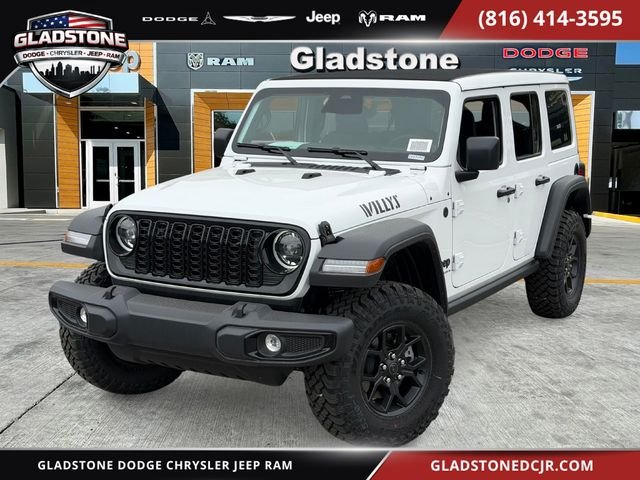 New 2026 Bright White Clear-Coat Exterior Paint Jeep Willys image 1