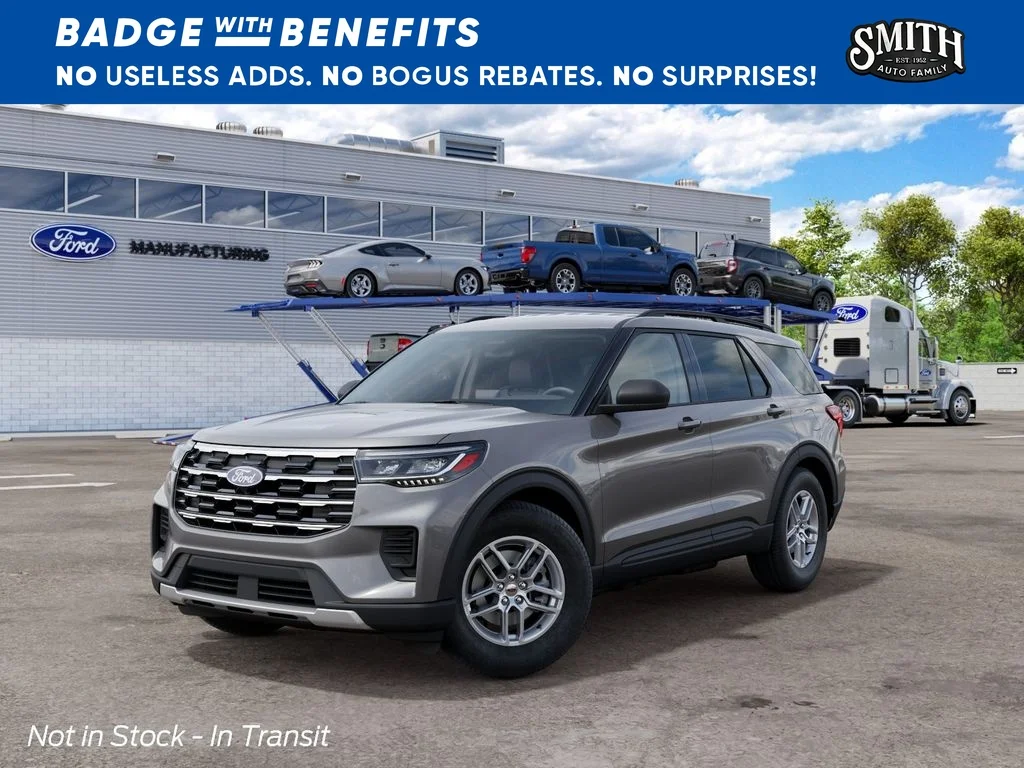 New 2027 CARBONIZED GRAY METALLIC Ford 4DR 4WD ACTIVE image 3