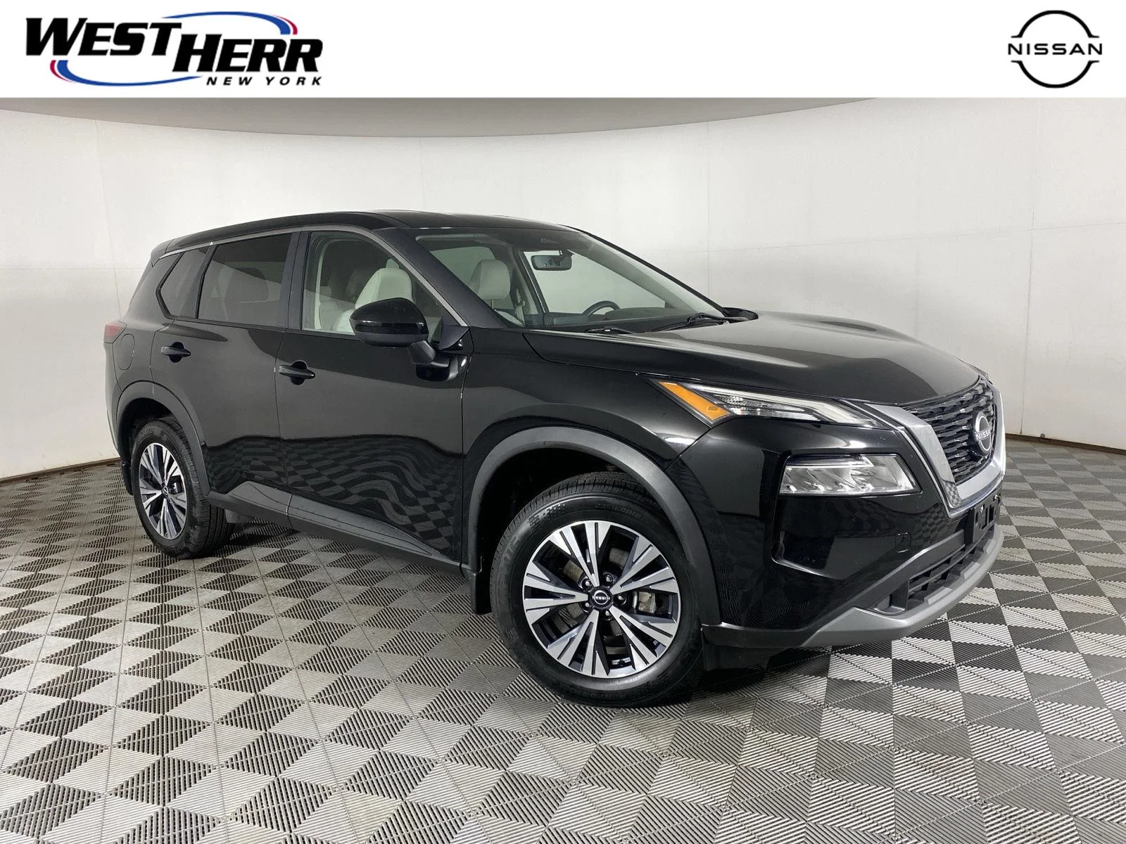 Used 2023 Super Black Nissan SV image 1