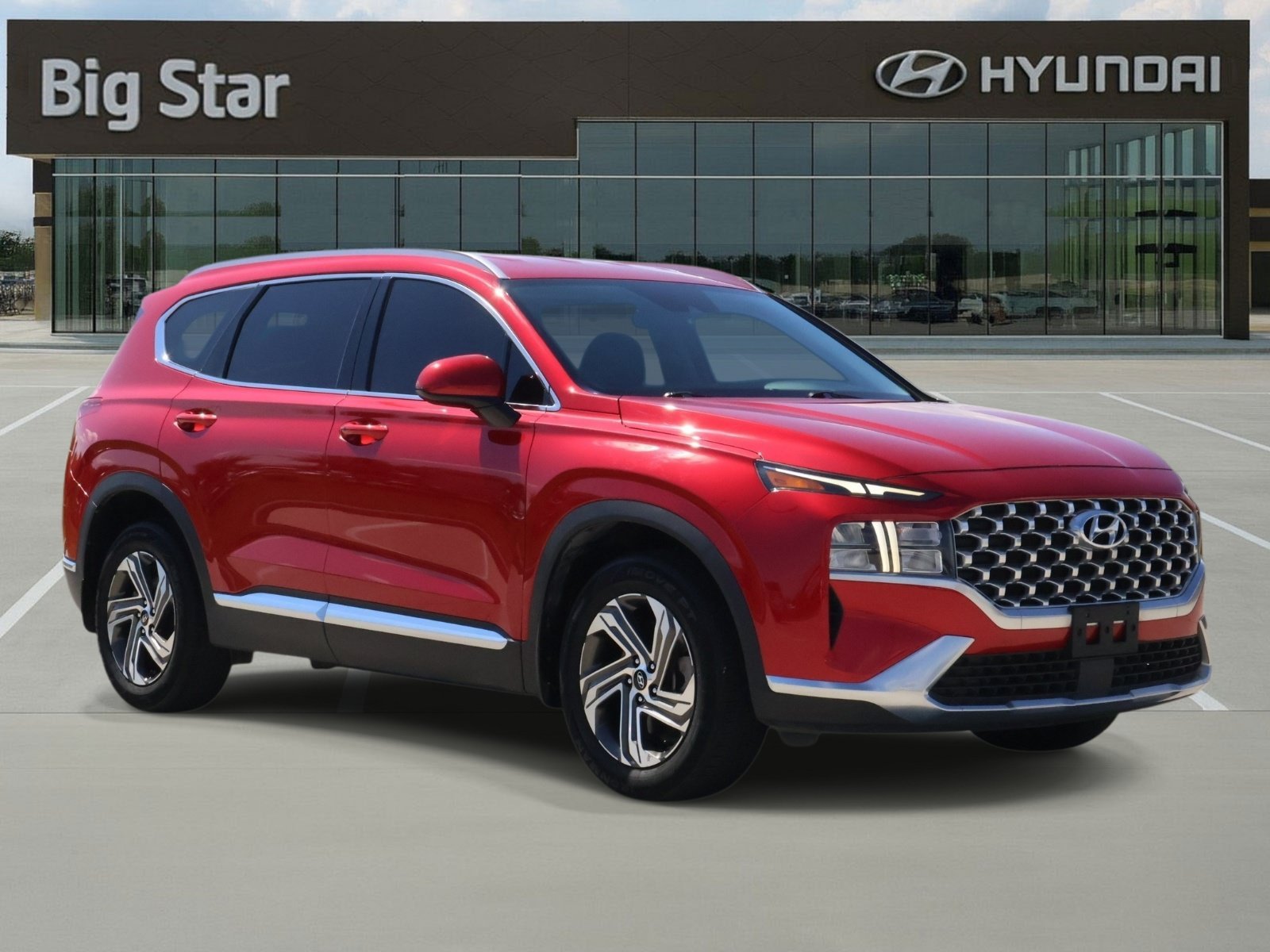 Used 2022 Calypso Red Hyundai SEL image 6