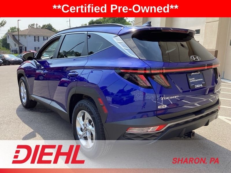 Certified Used 2023 Blue Hyundai SEL image 5
