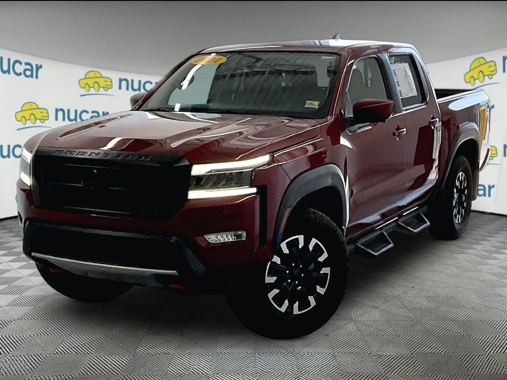 Used 2024 Cardinal Red Metallic Tricoat Nissan PRO-4X image 3