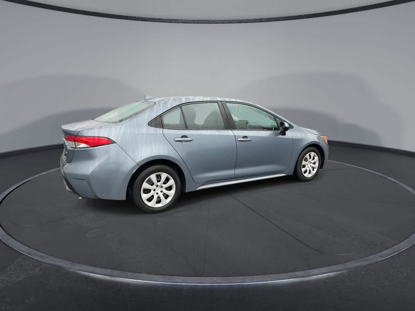 Certified Used 2020 Celestite Gray Metallic Toyota LE image 8