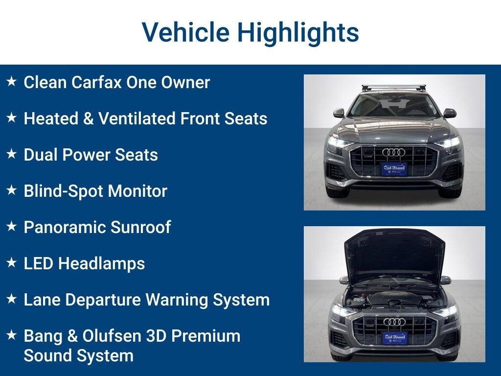 Used 2022 Gray Audi 55 Premium Plus image 3