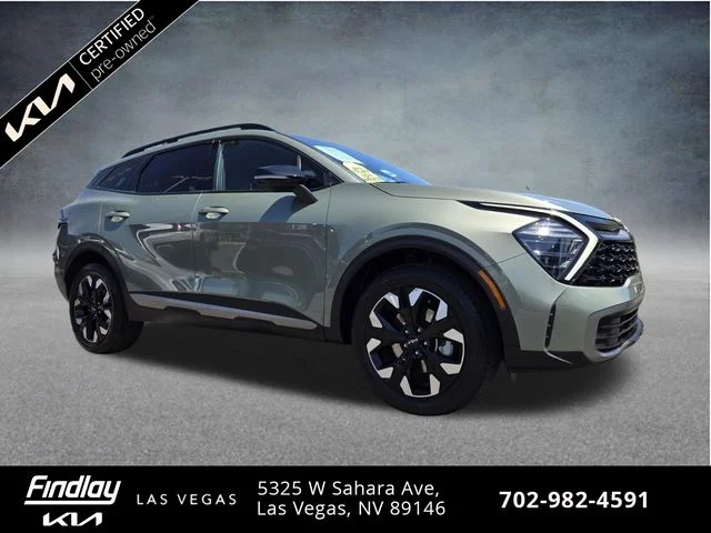 Certified Used 2024 Green Kia X-Line image 3