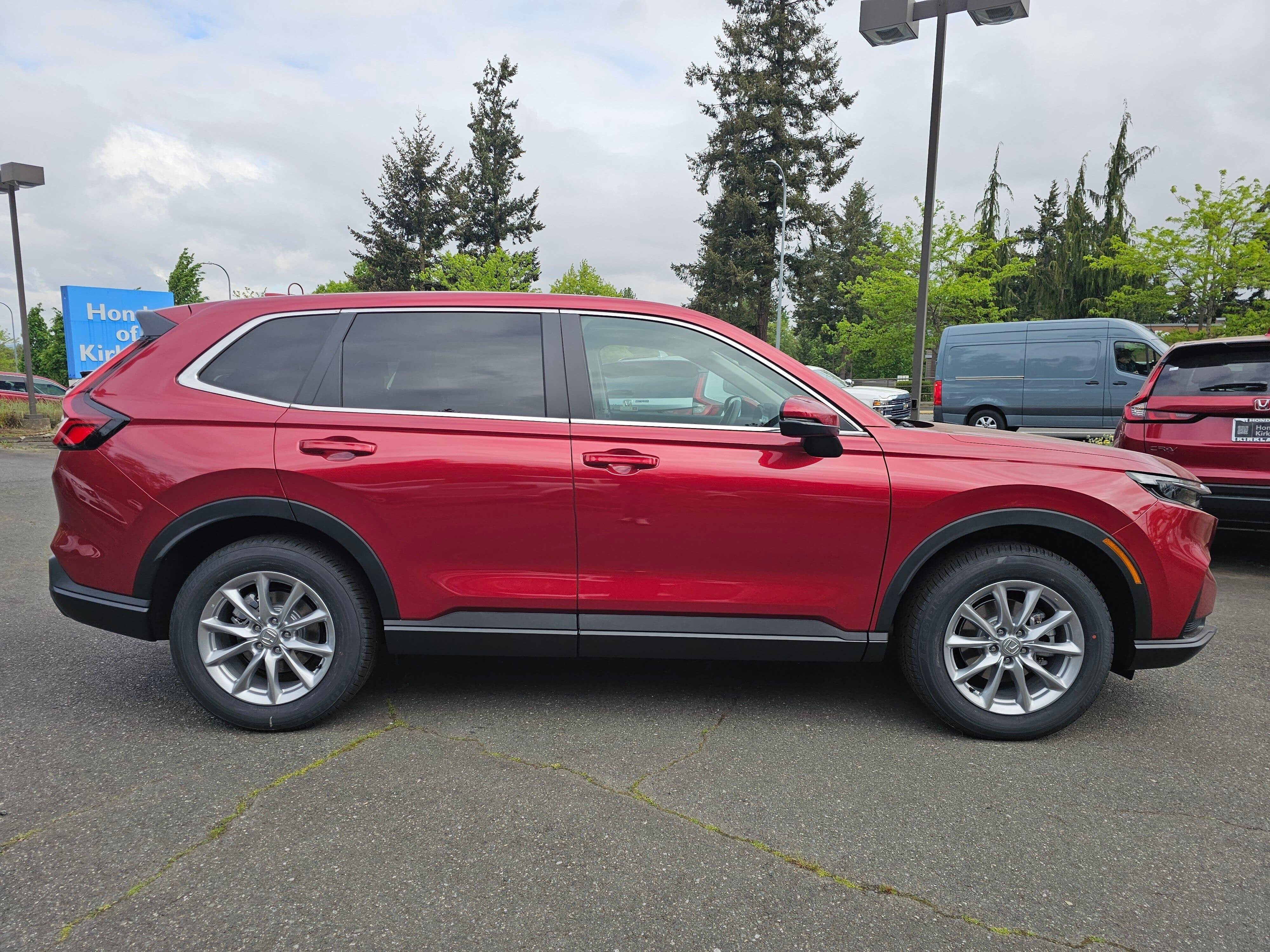 New 2026 Radiant Red Metallic Honda EX image 9