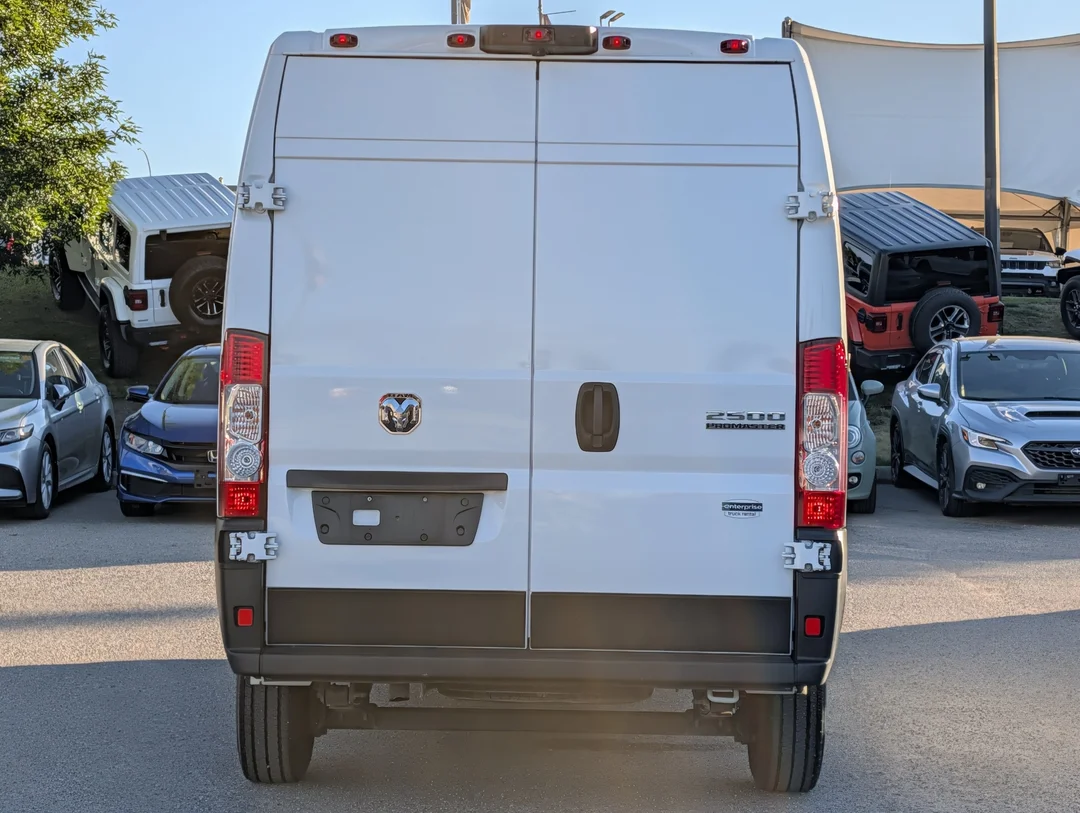 Certified Used 2025 White RAM Tradesman 136 HR - Convenience Grp - MOPAR Side Wall Paneling - Cargo Partition image 7