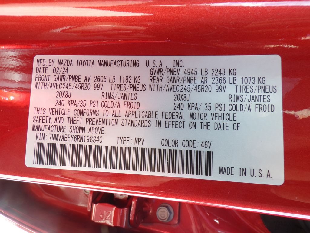 Used 2024 Red Mazda 2.5 Turbo Premium Plus Package image 24