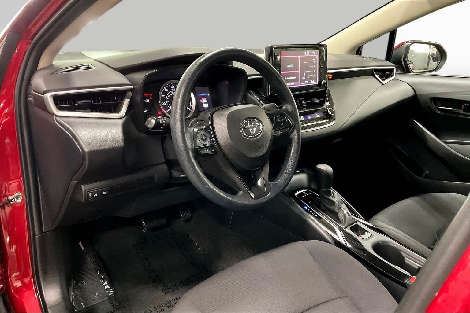 Used 2022 Ruby Flare Pearl Toyota LE image 17