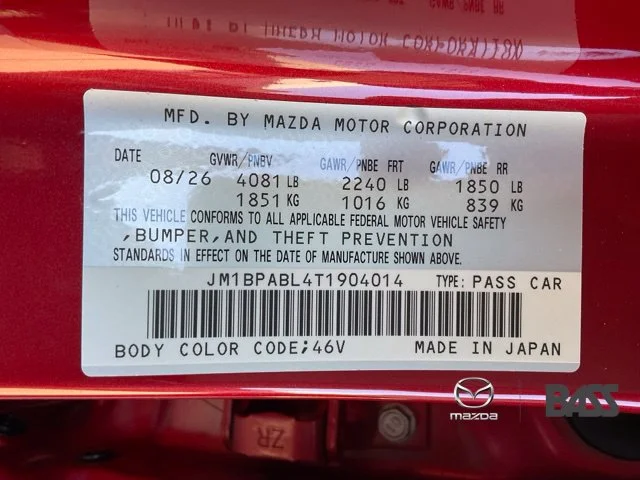 New 2026 Soul Red Crystal Metallic Mazda 2.5 S Select Sport image 46