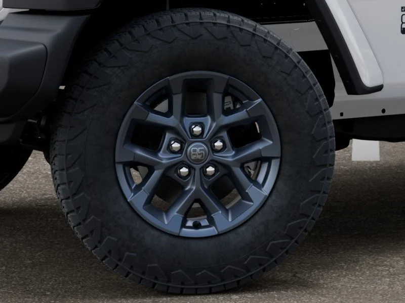 New 2026 Bright White Clear-Coat Exterior Paint Jeep 85th Anniversary Edition image 9