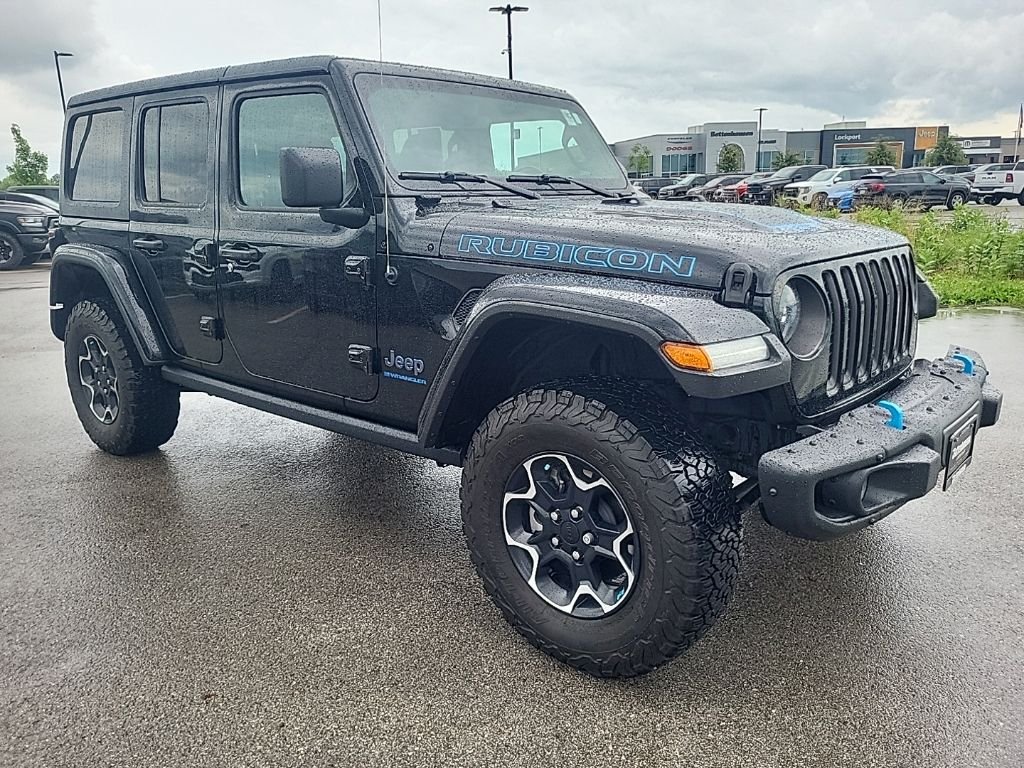 Used 2023 Black Jeep Rubicon 4xe image 7