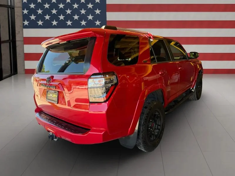 Used 2021 Red Toyota SR5 Premium Sport Utility 4D image 6
