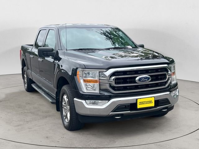 Used 2021 Black Metallic Ford XLT image 3