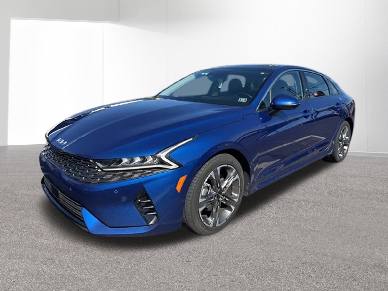 Used 2022 Sapphire Blue Kia EX image 3