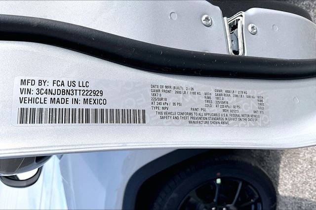 New 2026 Jeep Compass Latitude 4D Sport Utility