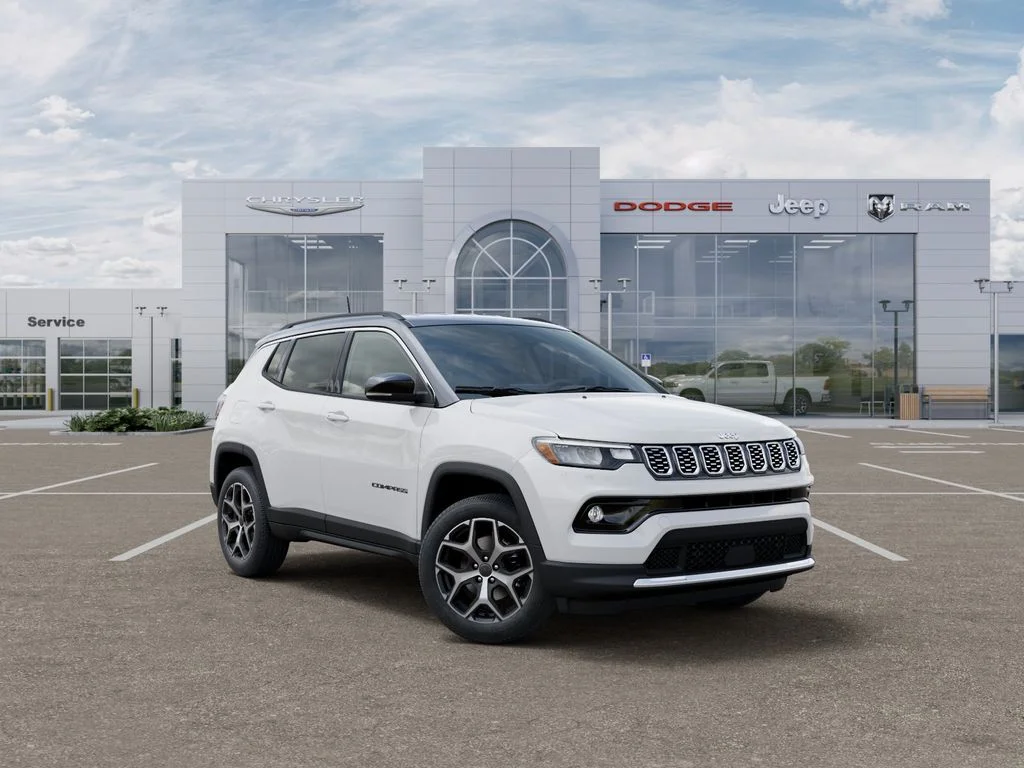 New 2026 Bright White Clear-Coat Exterior Paint Jeep Limited image 5