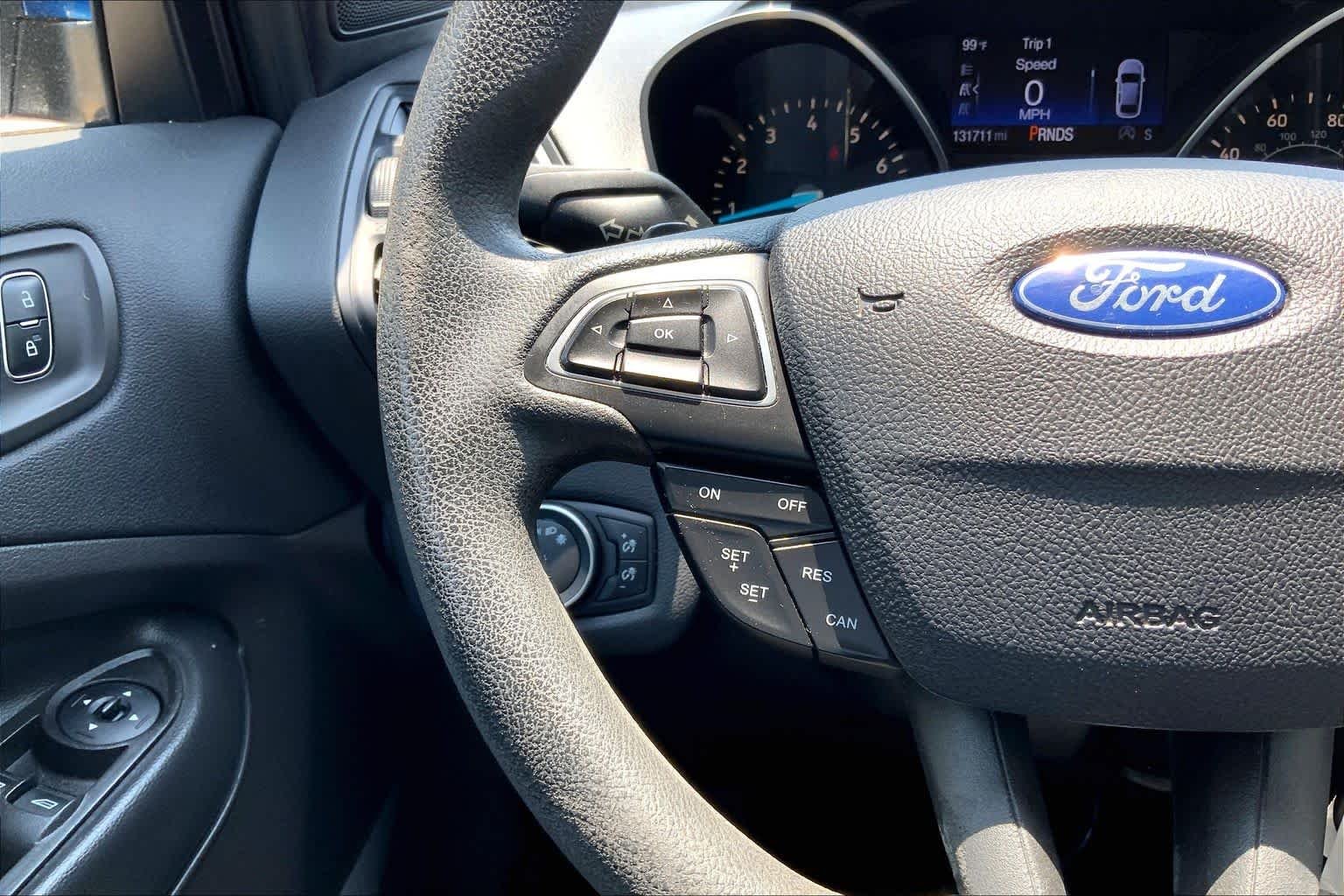 Used 2017 Lightning Blue Metallic Ford SE image 24