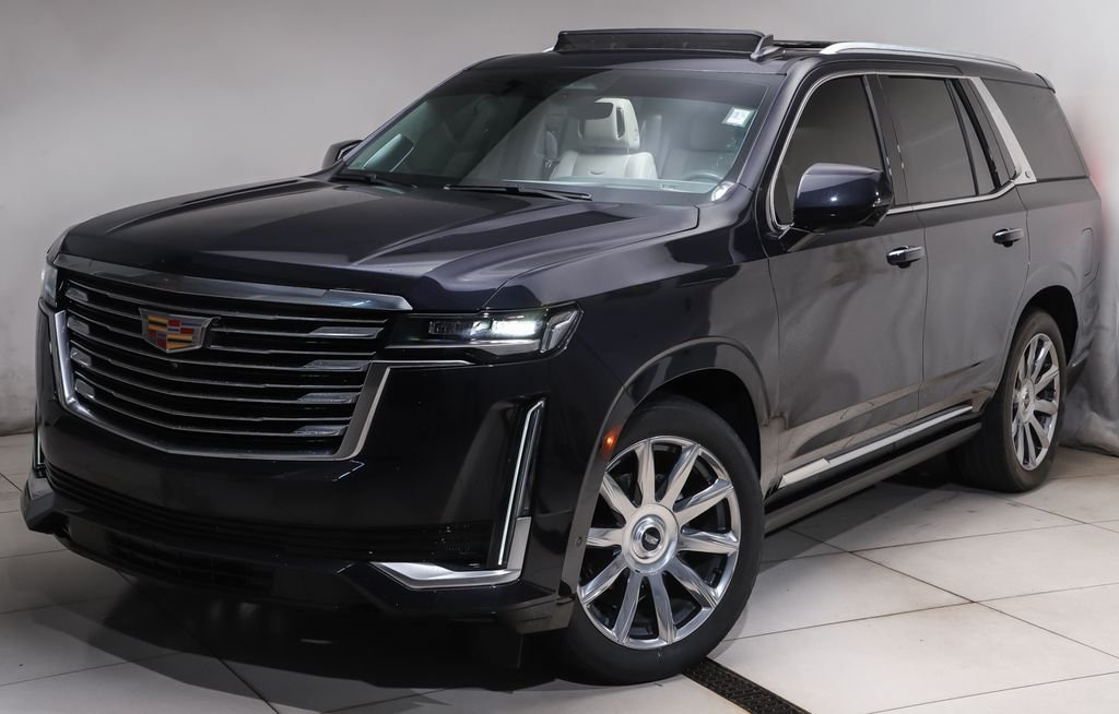 Used 2022 Gray Cadillac Premium Luxury Platinum image 1