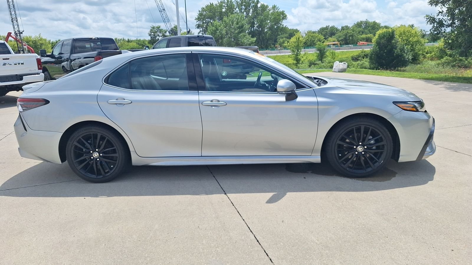 Used 2022 Silver Toyota XSE image 3