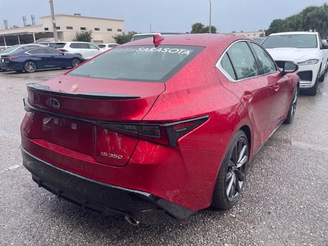 Certified Used 2025 Infra-Red Lexus IS 350 F SPORT Design image 2