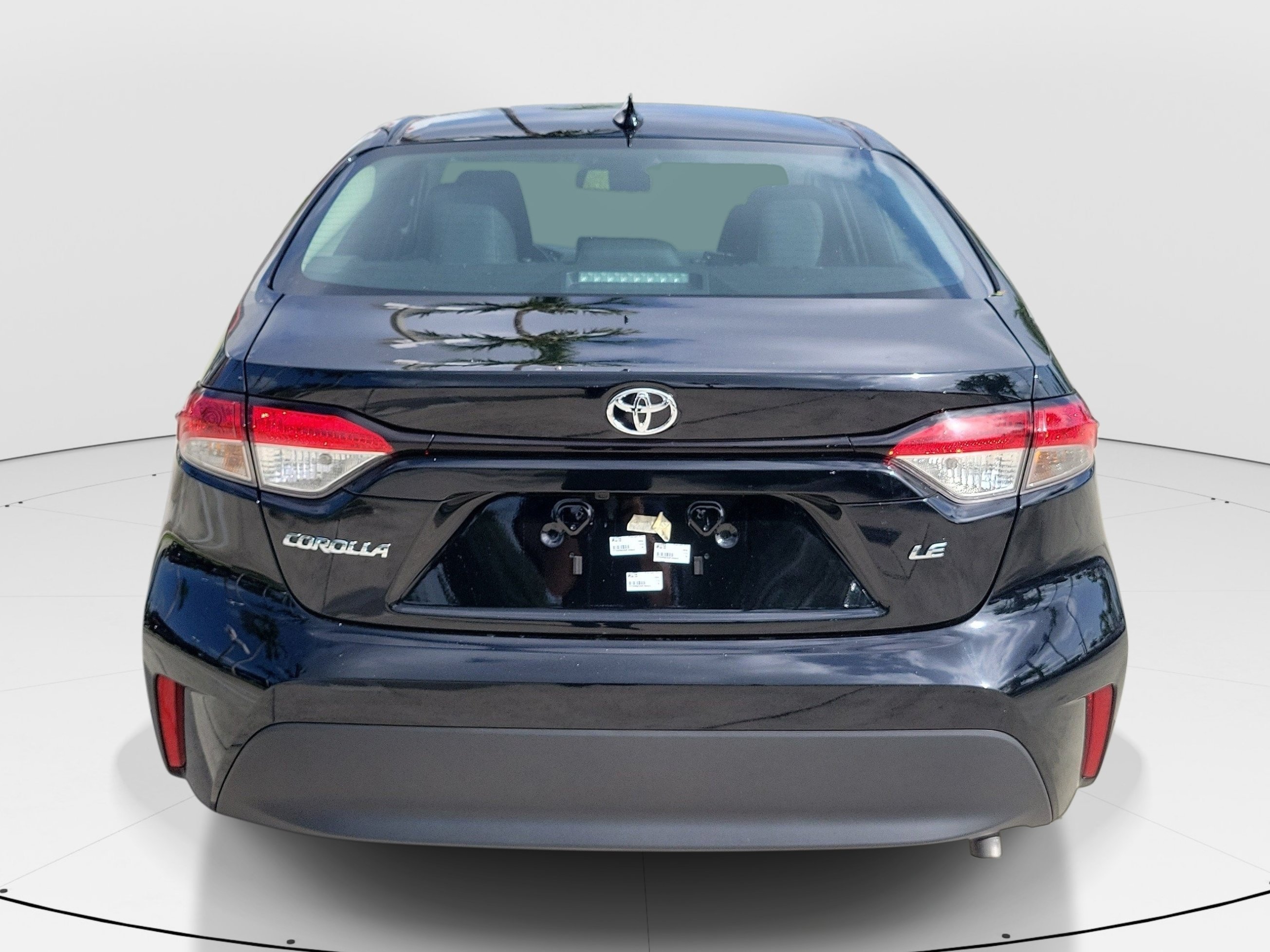 Certified Used 2025 Midnight Black Metallic Toyota LE image 6