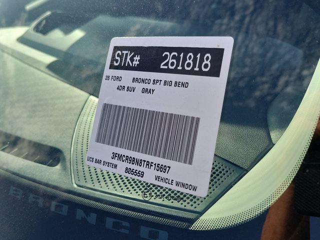 New 2026 Carbonized Gray Metallic Ford Big Bend® image 22