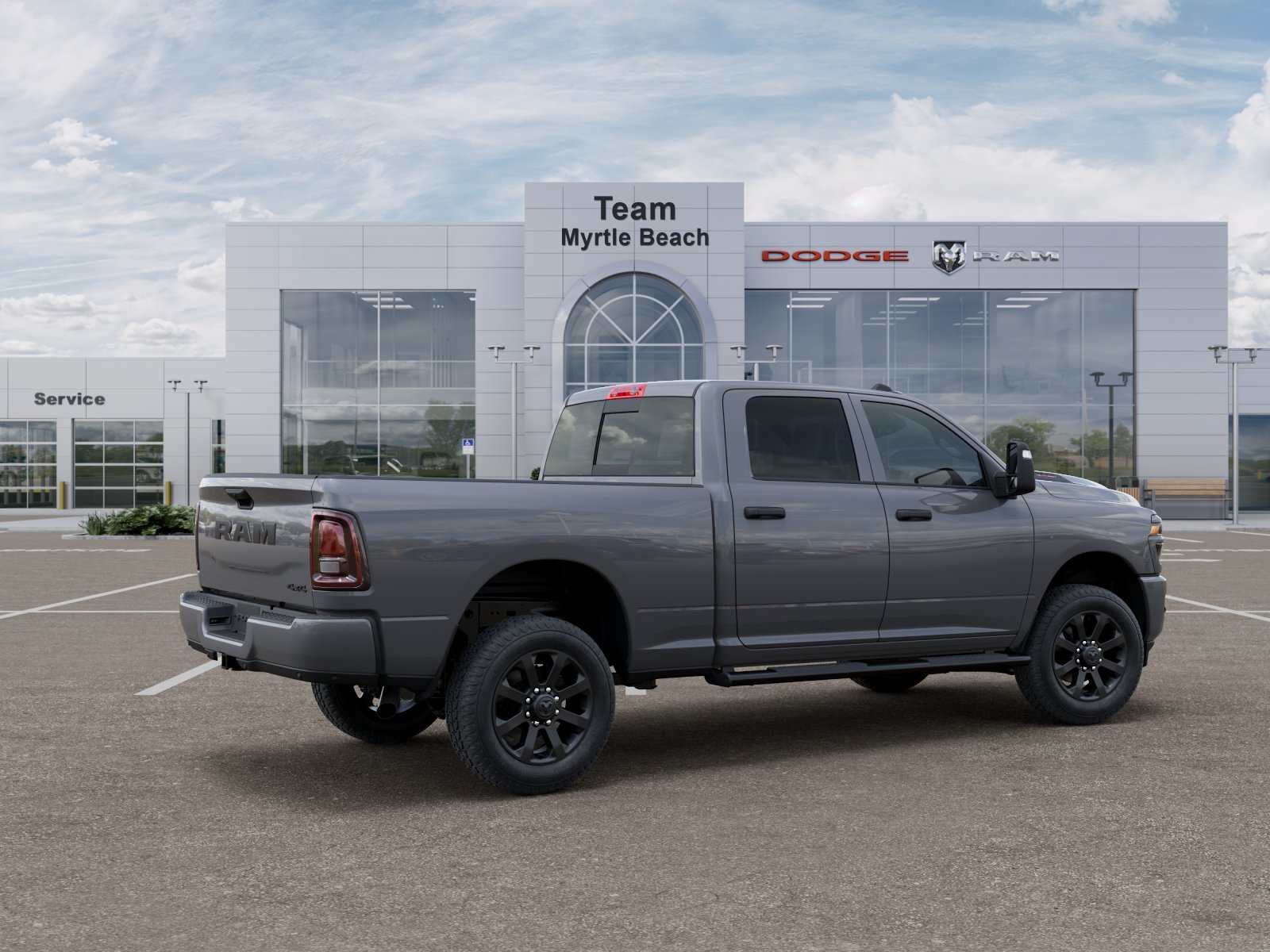 New 2026 Ceramic Gray Clear-Coat Exterior Paint RAM Tradesman image 31